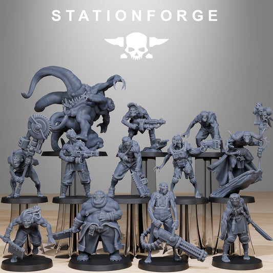 The Corrupted Guard Wretched from Station Forge 32mm