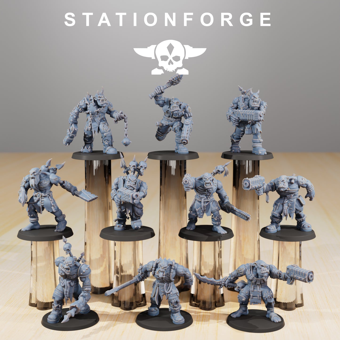 Orkaz Plauge Spredaz from Station Forge, Table top gaming.