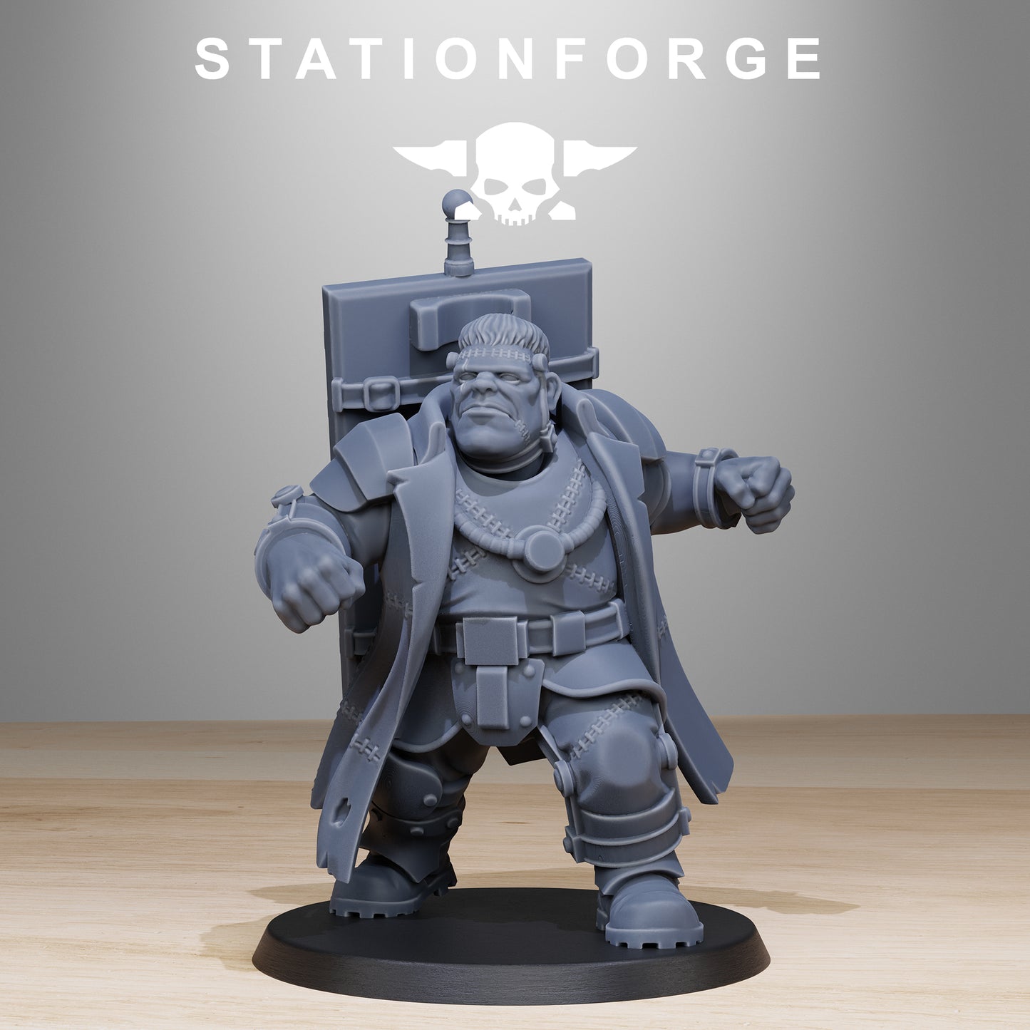 GrimGuard Mutantstein from Station Forge 32mm