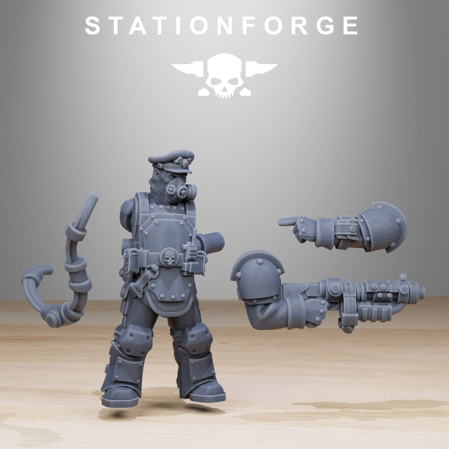 GrimGuard Armored Squad Reborn From Station Forge