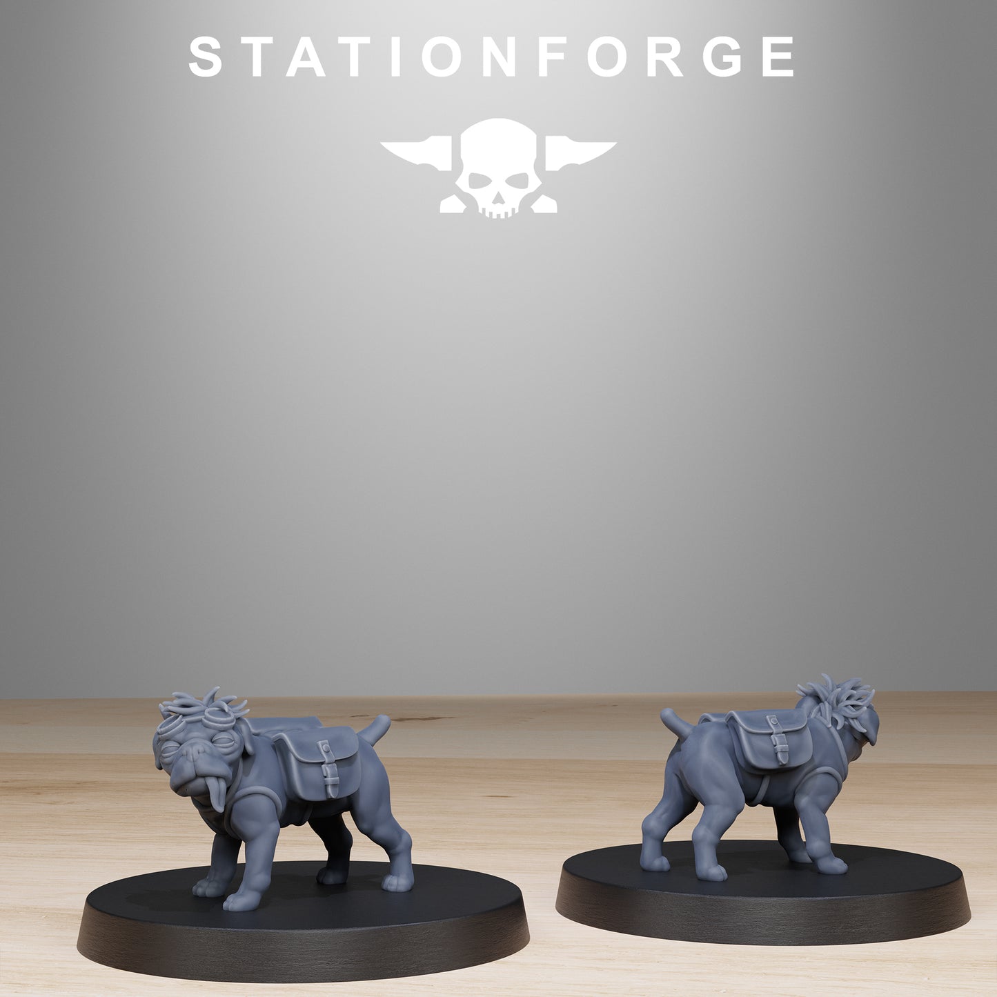 The GrimGuard Skulldart Trappers from Station Forge 32mm