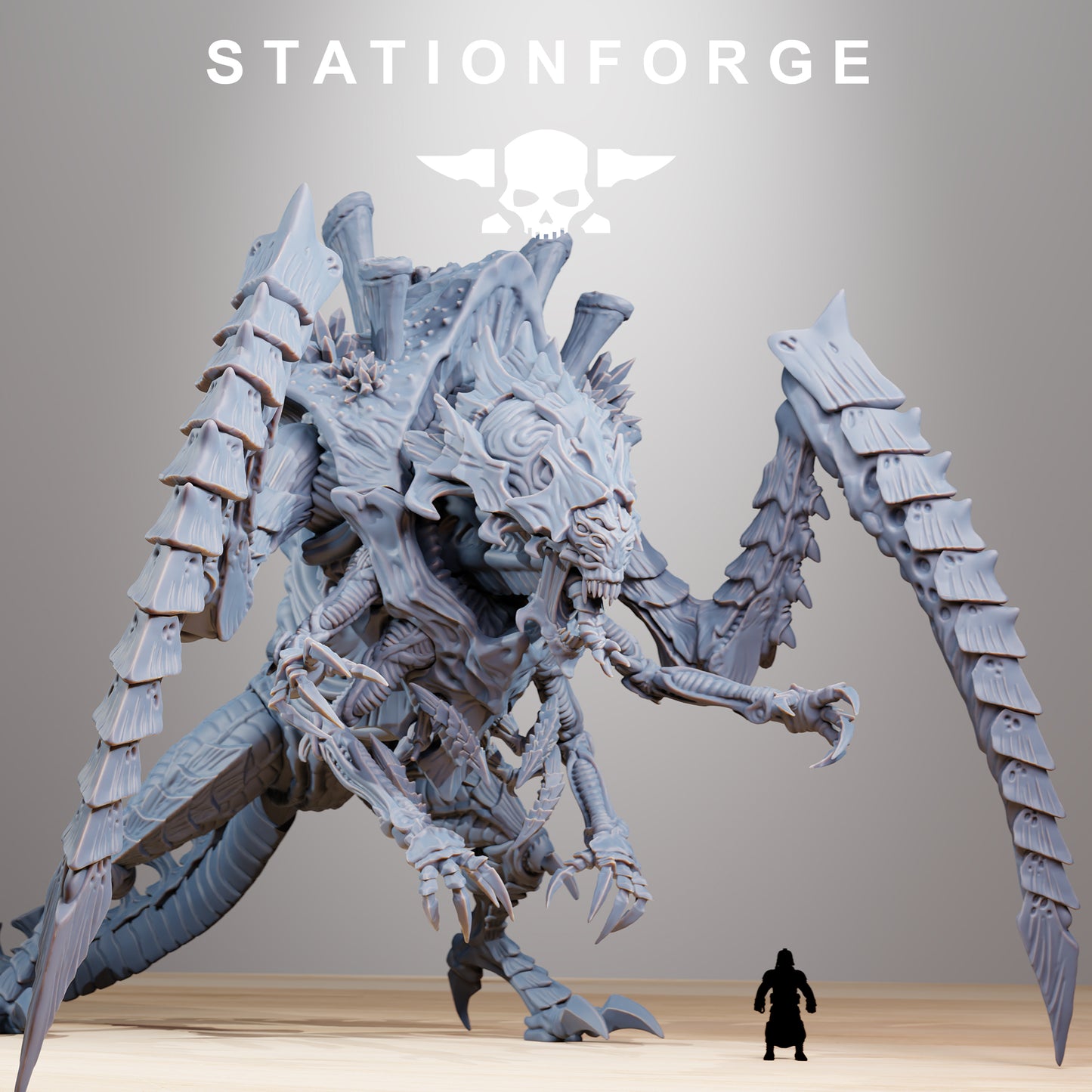 The Xenarid Queen Titan from Station Forge., Table top gaming.