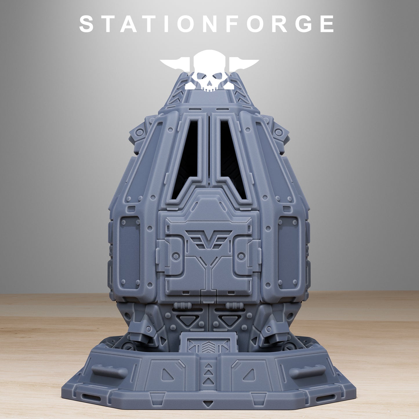 Vaskar Drop Pod Miniature - Station Forge Figures