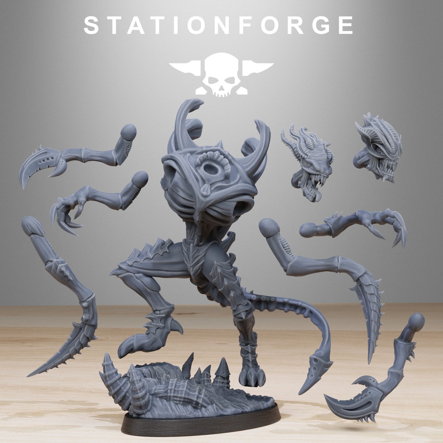 Xenarid Void Stalker from Station Forge Figures