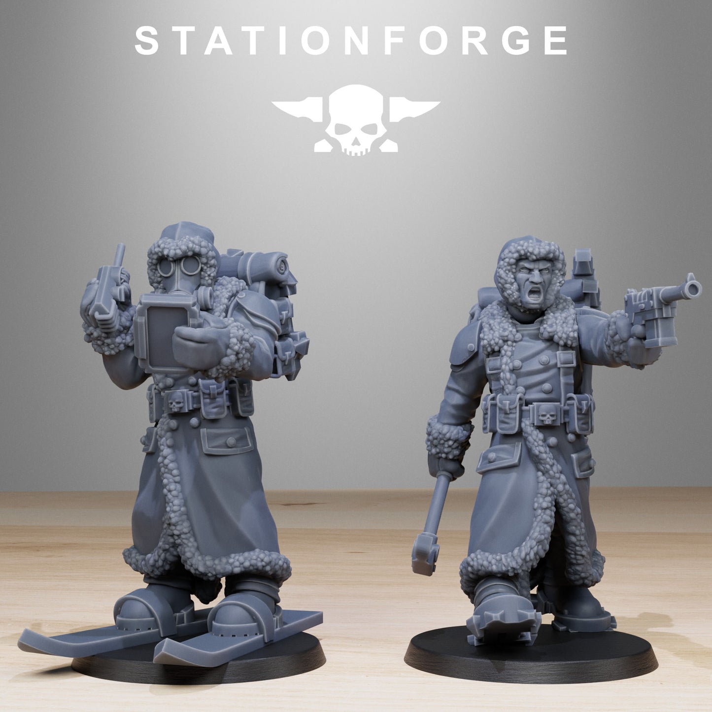 The GrimGuard Frostwatch Skiers From Station Forge