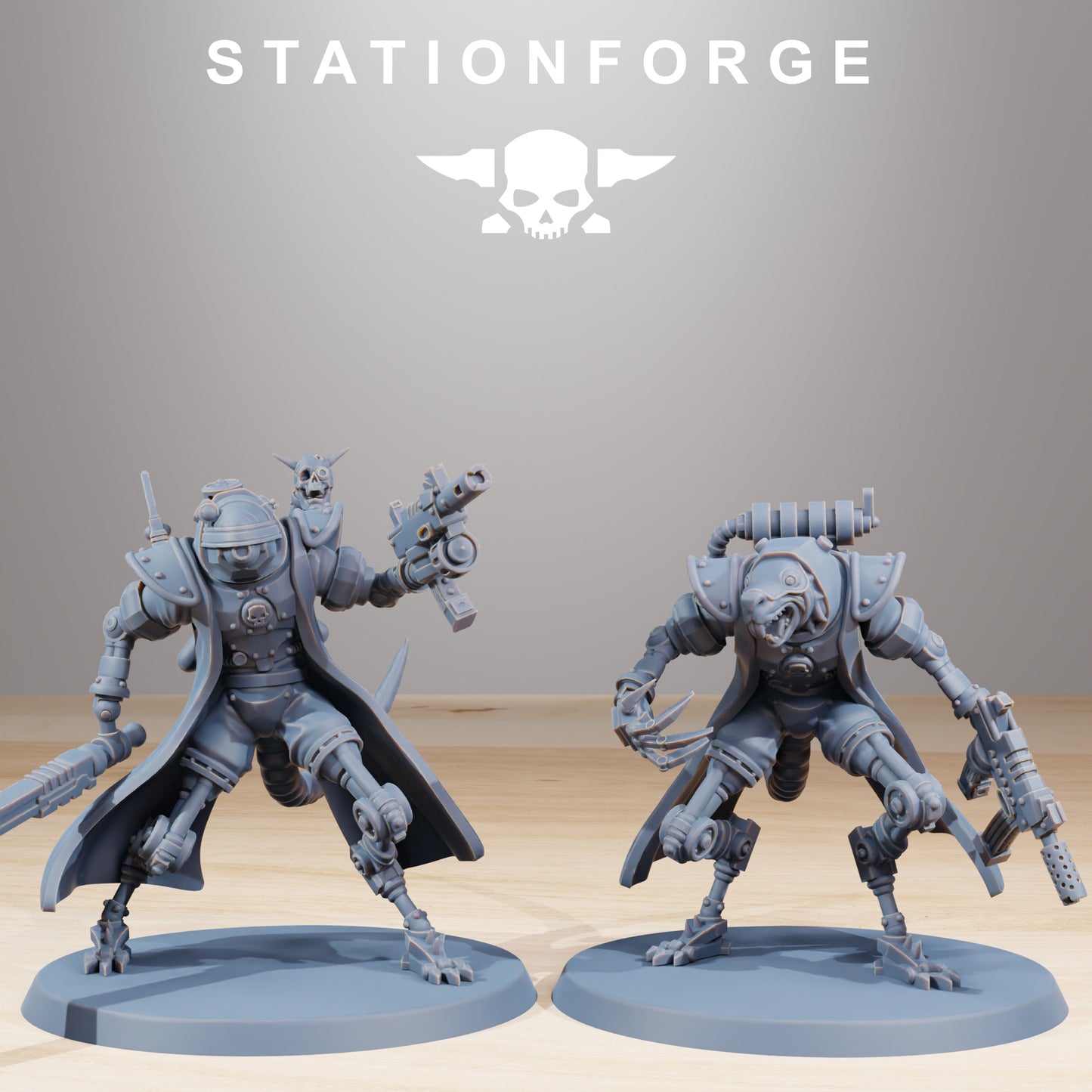 Raticus Curdsters Miniatures - Station Forge Figures