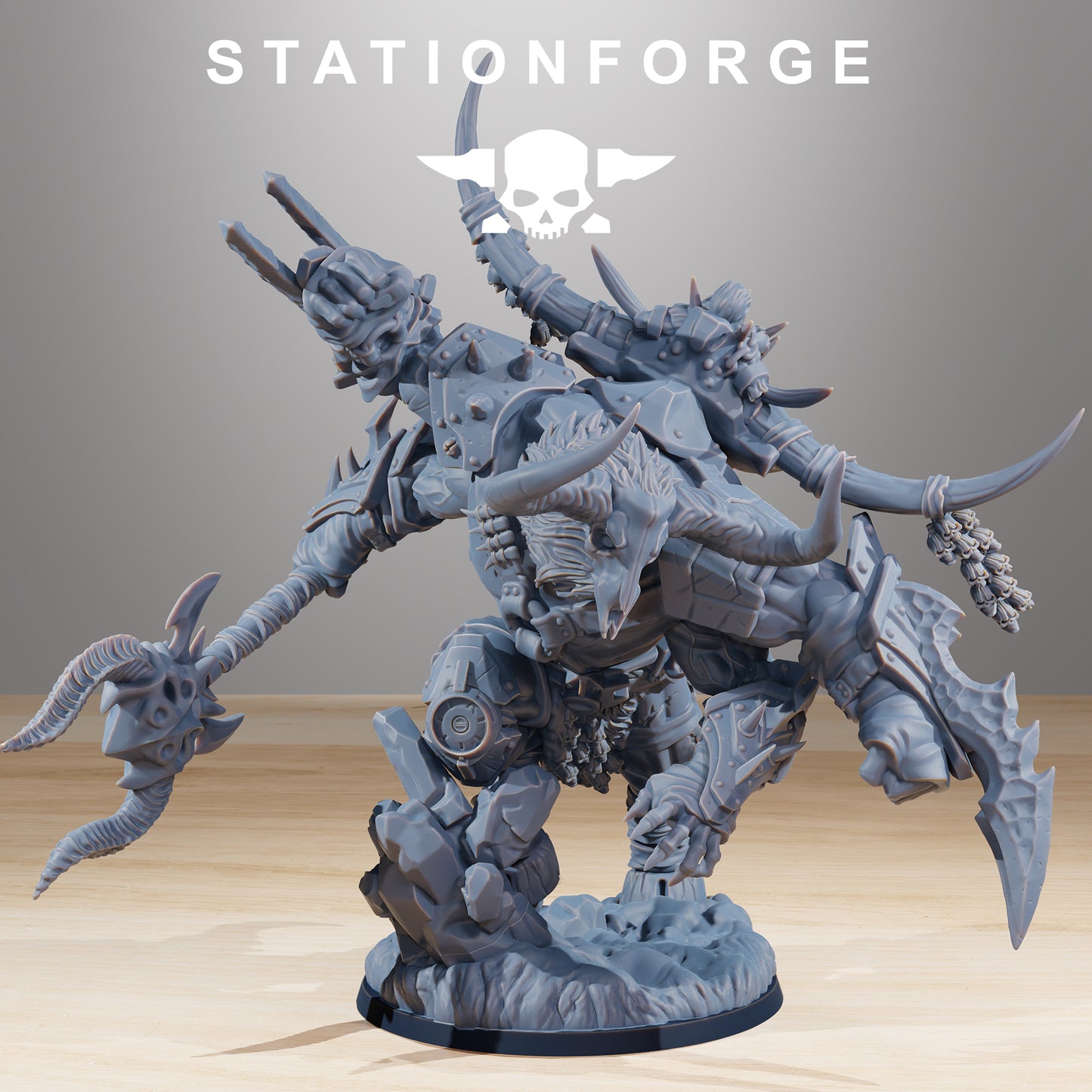 The Corrupted Beast Leader from Station Forge.