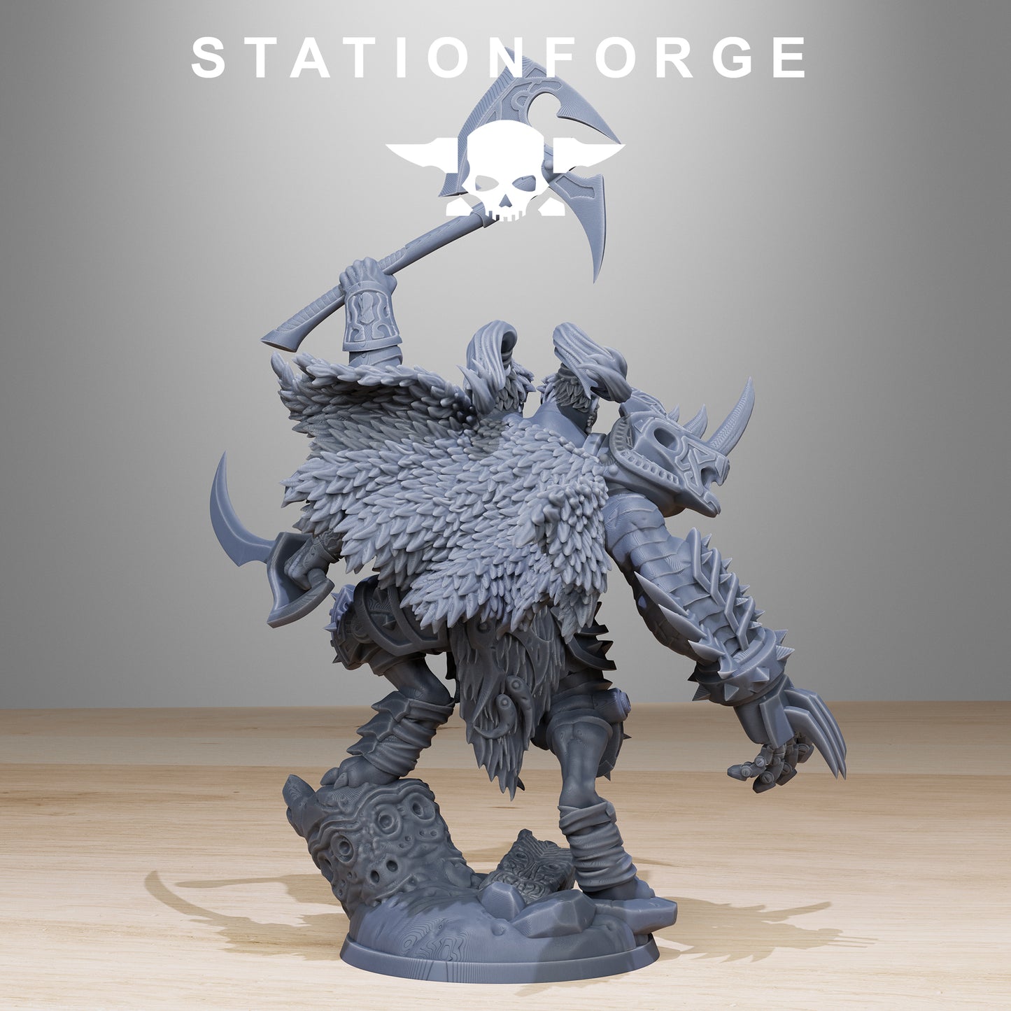 Corrupted Gladiator Miniature - Station Forge Figures