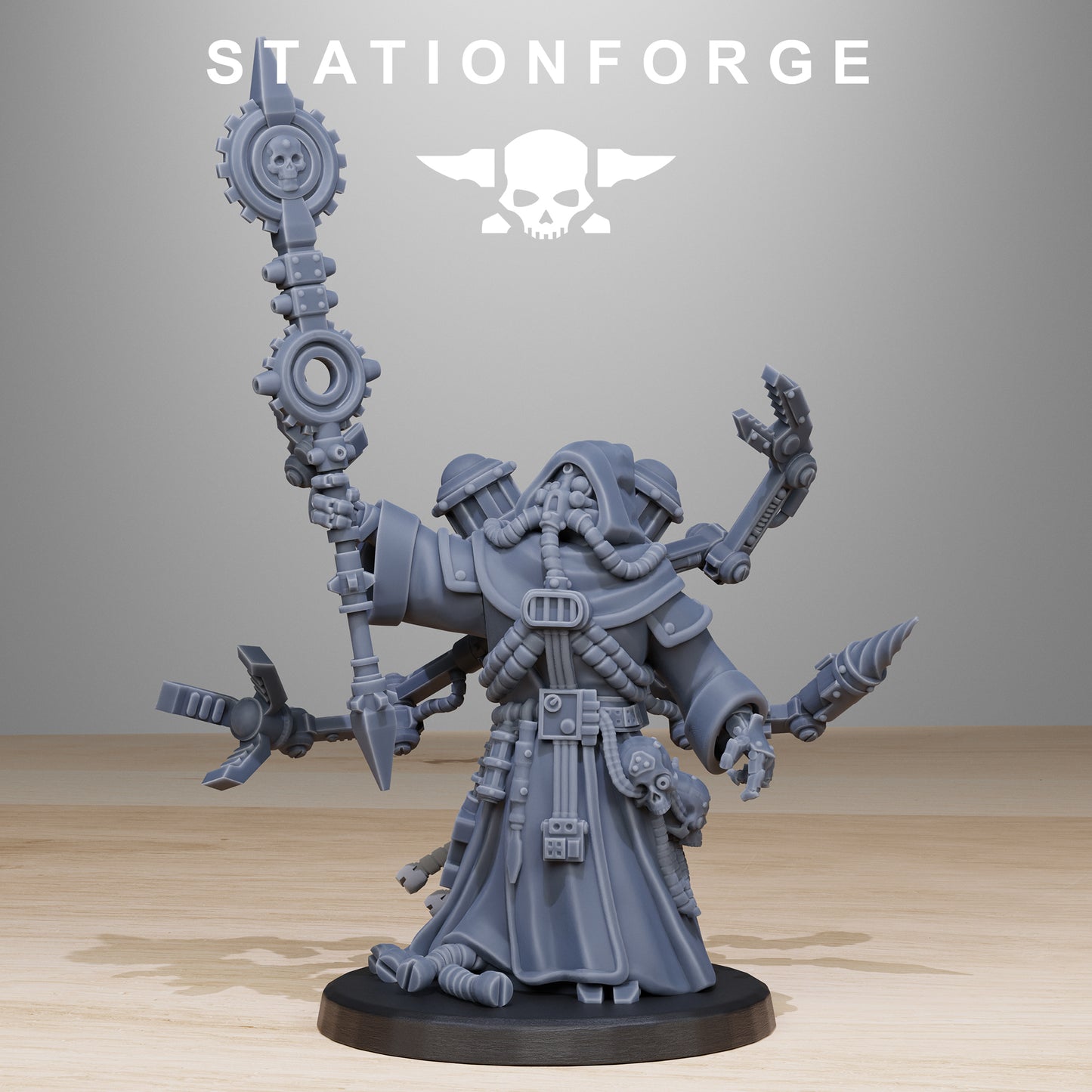 Scavenger SynPriest Miniature - Station Forge Figures