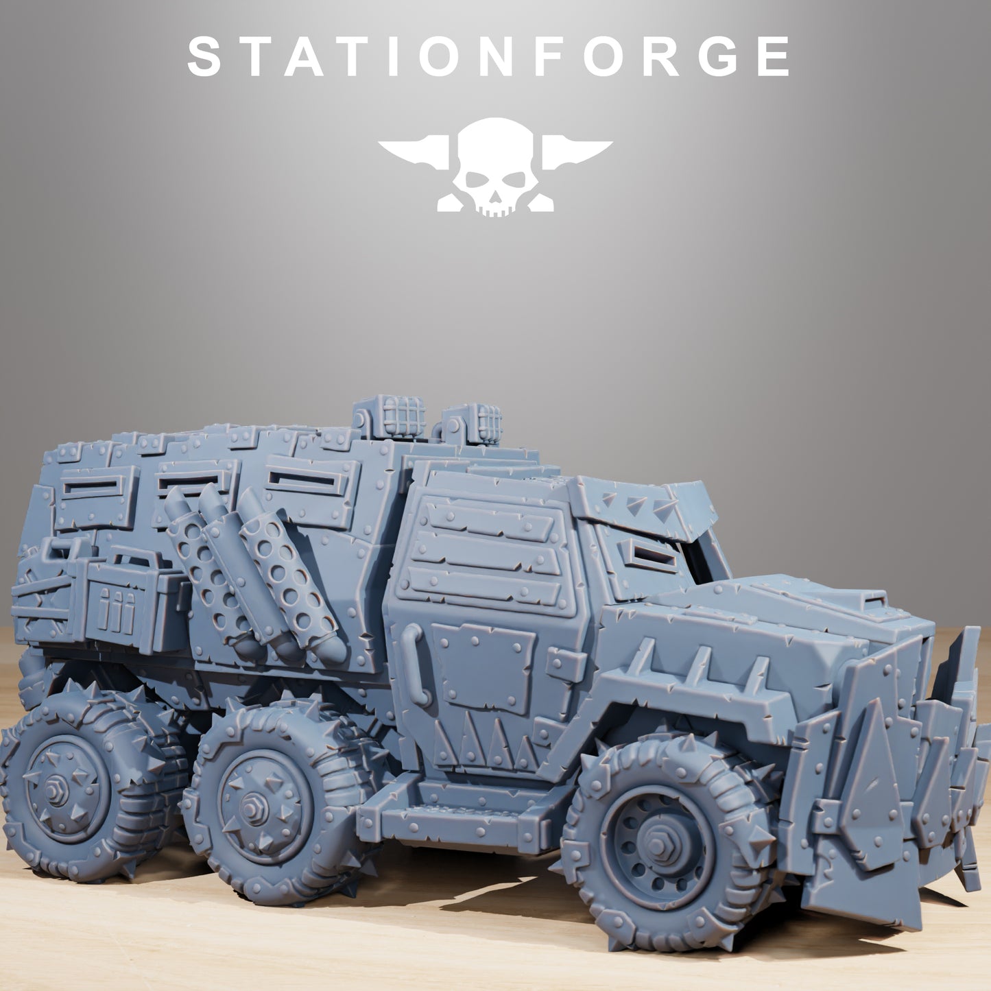 Orkaz Party/Battle Wagon from Station Forge Full Set