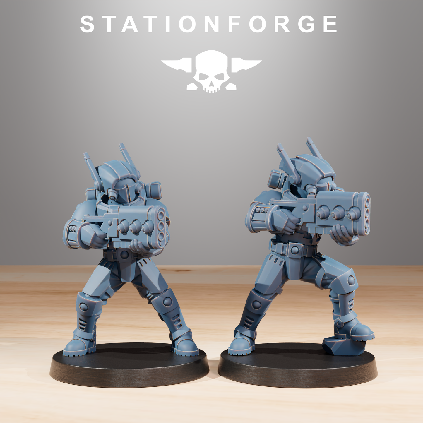 Tarion Clone Infantry from Station Forge, Table top gaming.