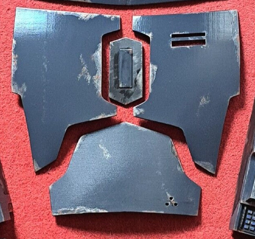 Boba Fett Inspired Chest Armor Costume - Star Wars Mandalorian Cosplay