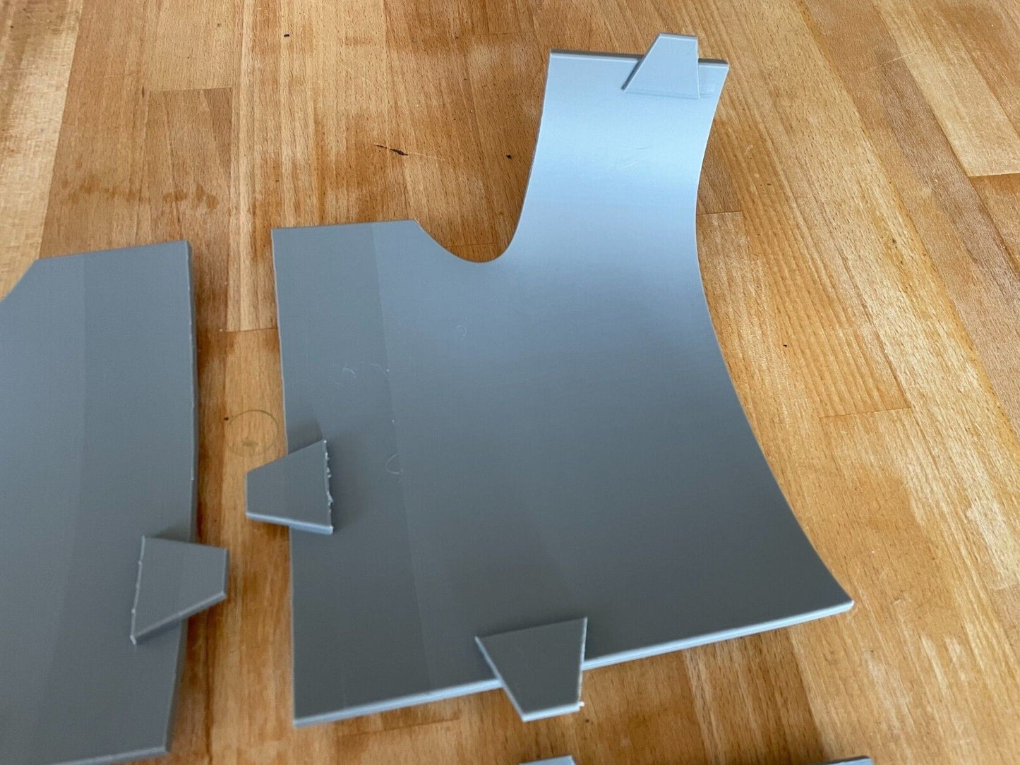 Boba Fett Inspired Armour back plate, plain, Mandalorian, Star Wars 3D printed