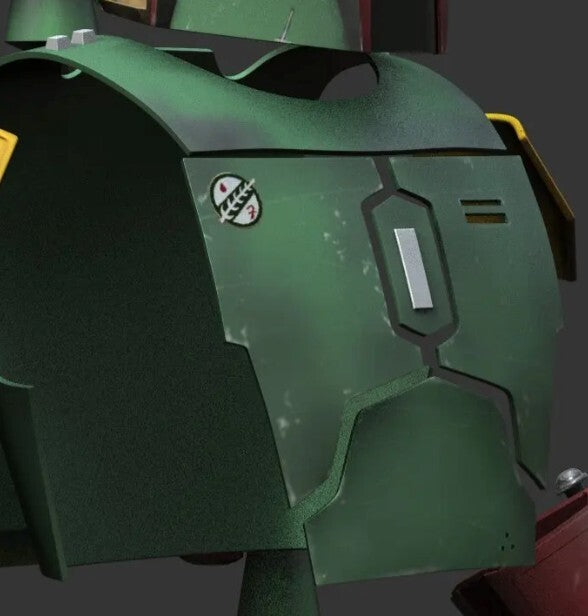 Boba Fett Inspired Chest Armor Costume - Star Wars Mandalorian Cosplay