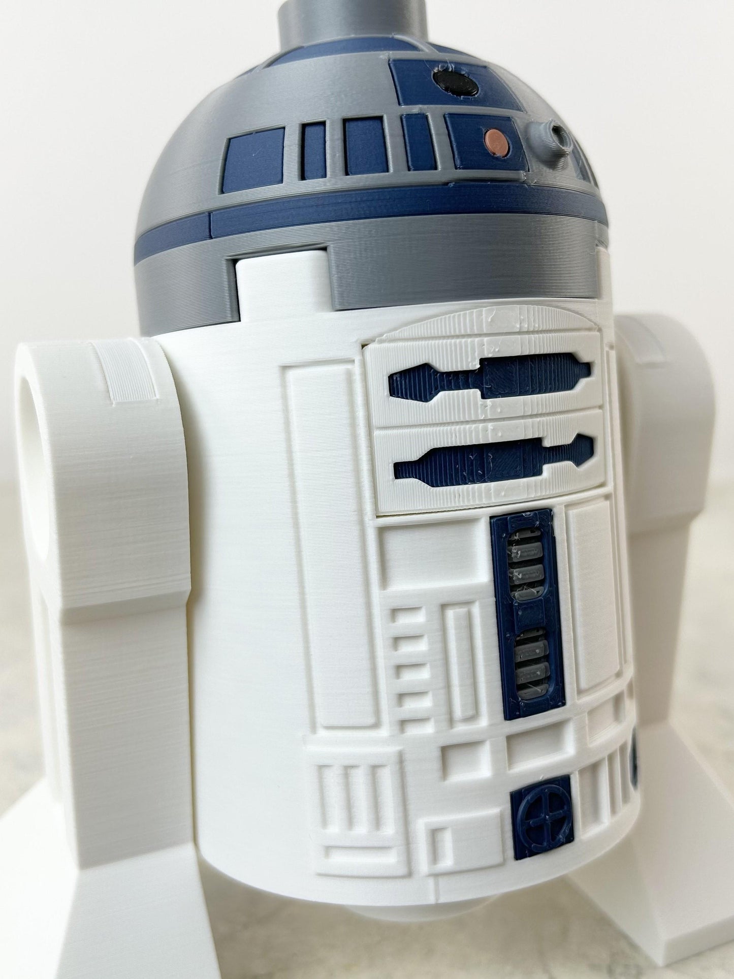 9" Lego inspired Deluxe R2D2 Figure