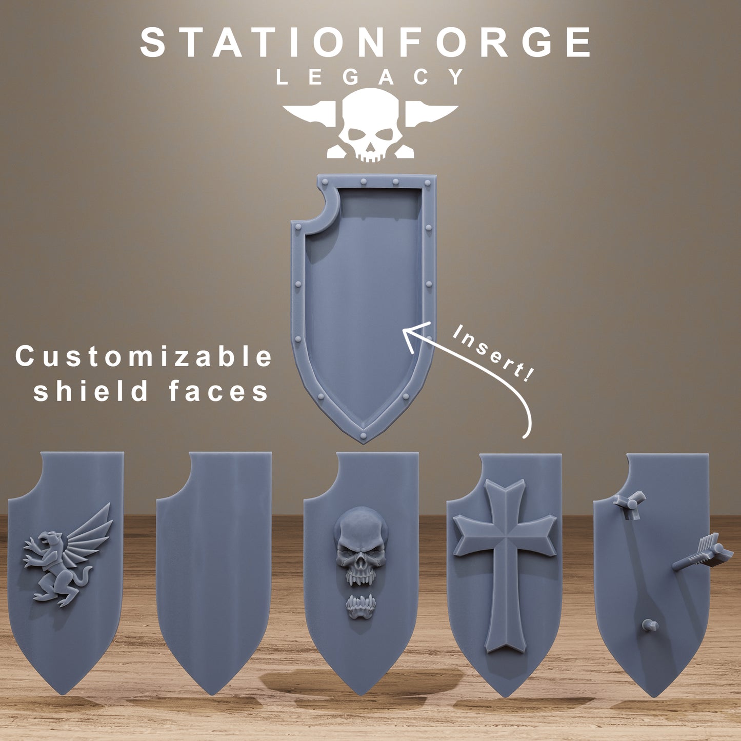 The Solaris Infantry from Station Forge Legacy 32mm Inc Bases