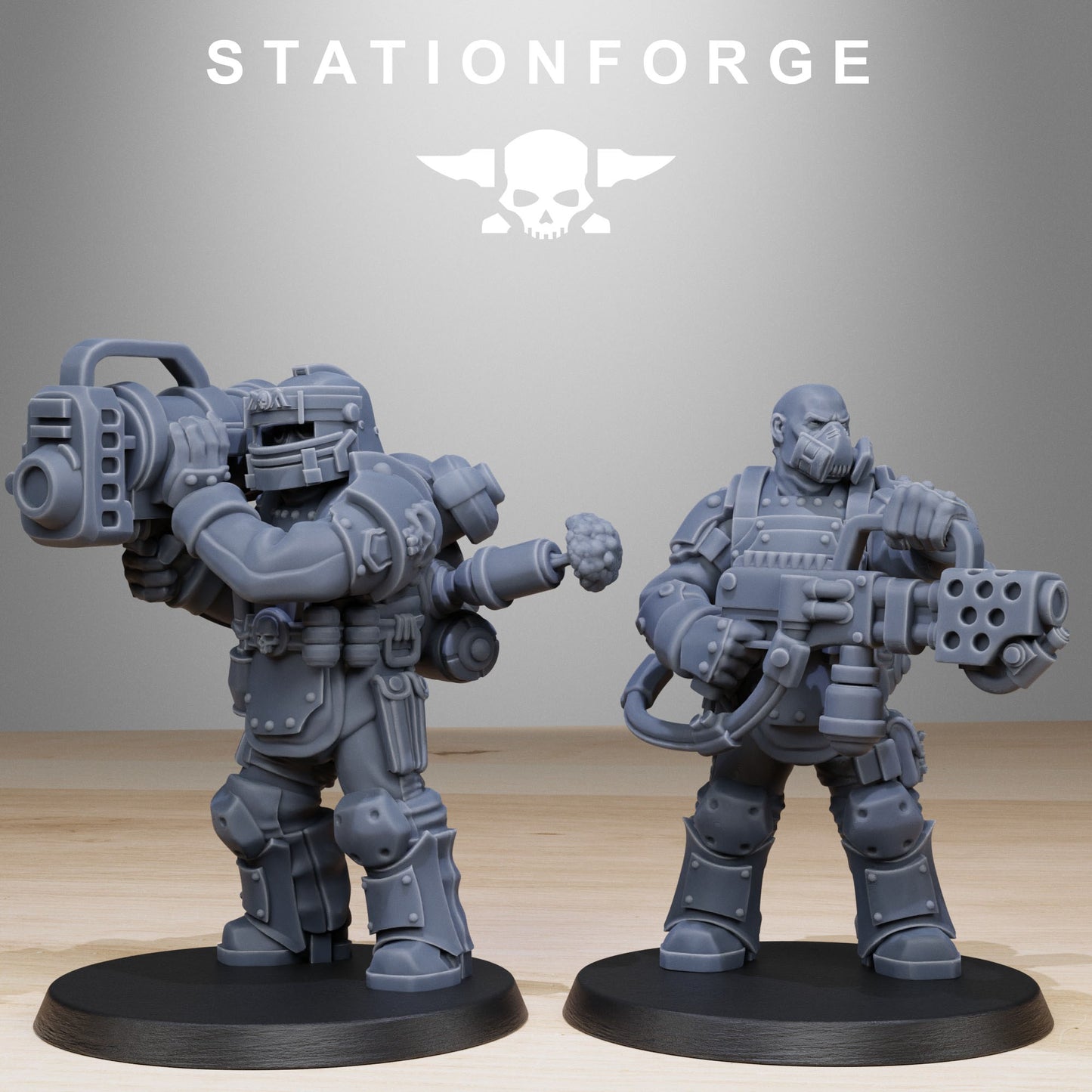 GrimGuard Armored Squad Reborn From Station Forge