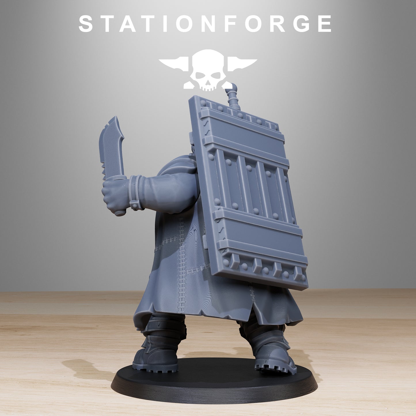 GrimGuard Mutantstein from Station Forge 32mm