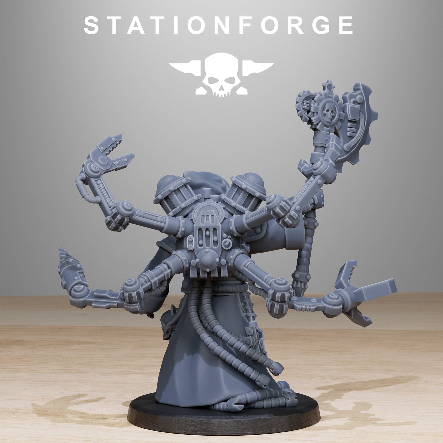 Scavenger SynPriest Miniature - Station Forge Figures