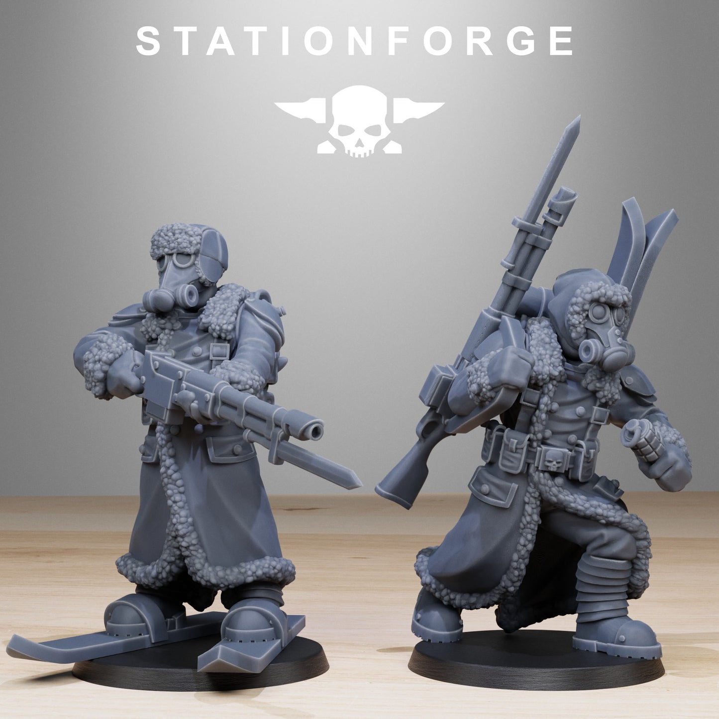 The GrimGuard Frostwatch Skiers From Station Forge