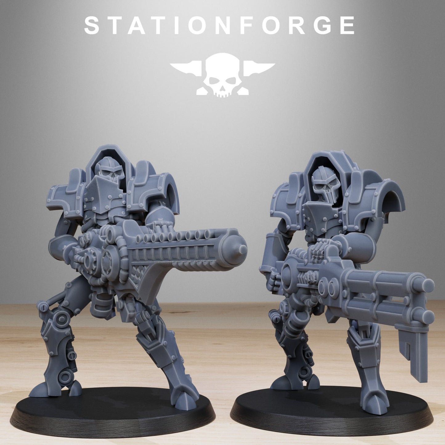 The Astronet Heavy Infantry from Station Forge 32mm