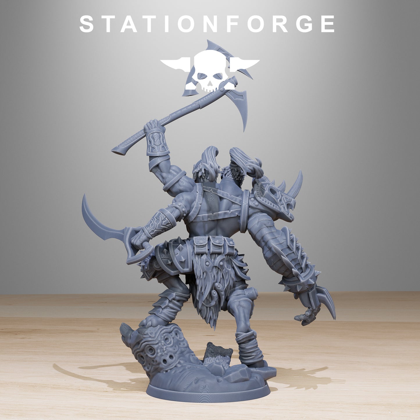 Corrupted Gladiator Miniature - Station Forge Figures