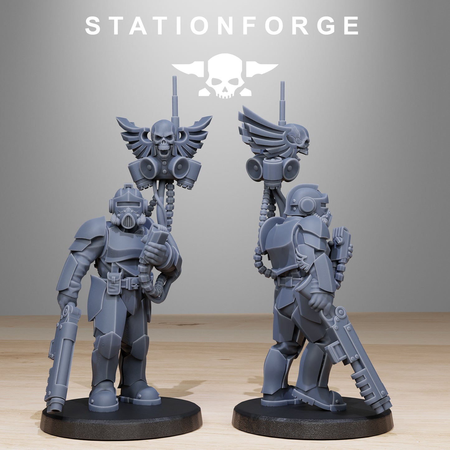 GrimGuard Enforcers Miniatures - Station Forge Warhammer Figures