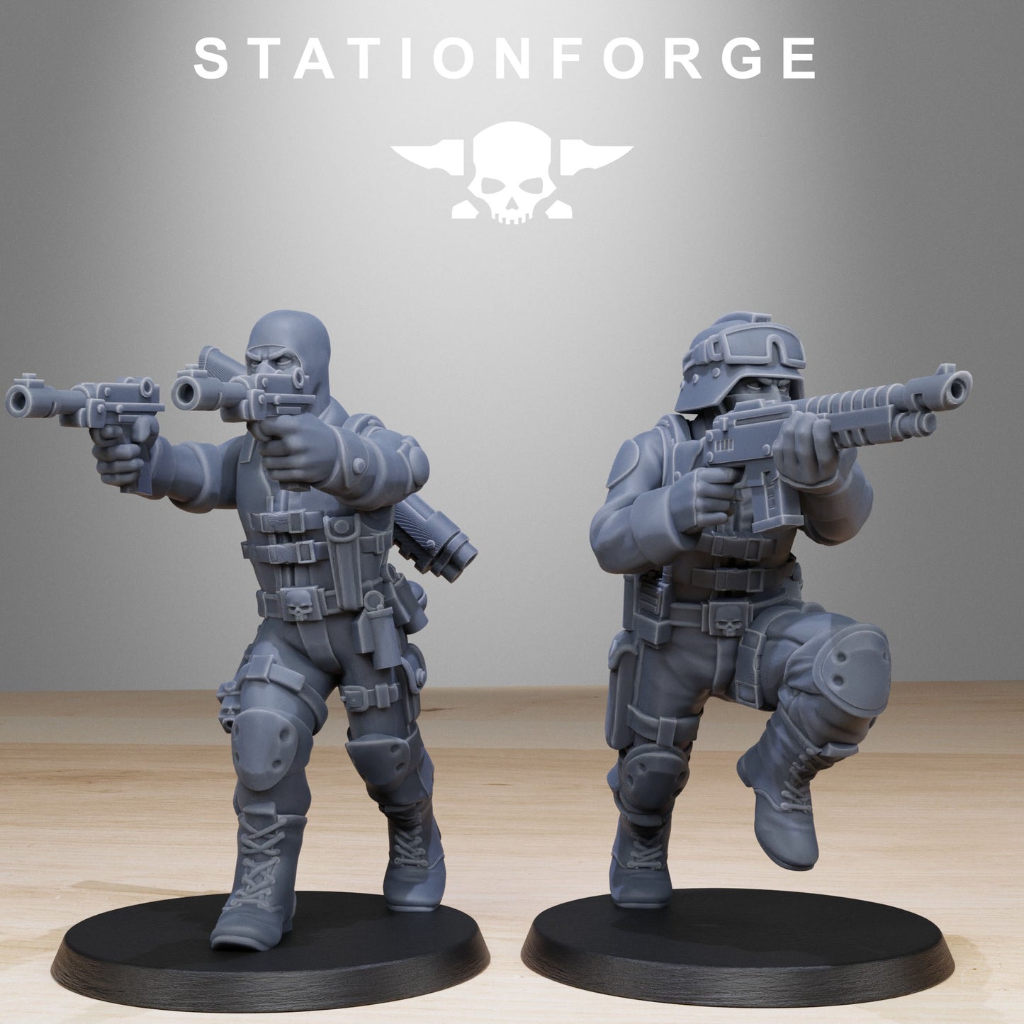 The GrimGuard Counter Terrorists from Station Forge 32mm