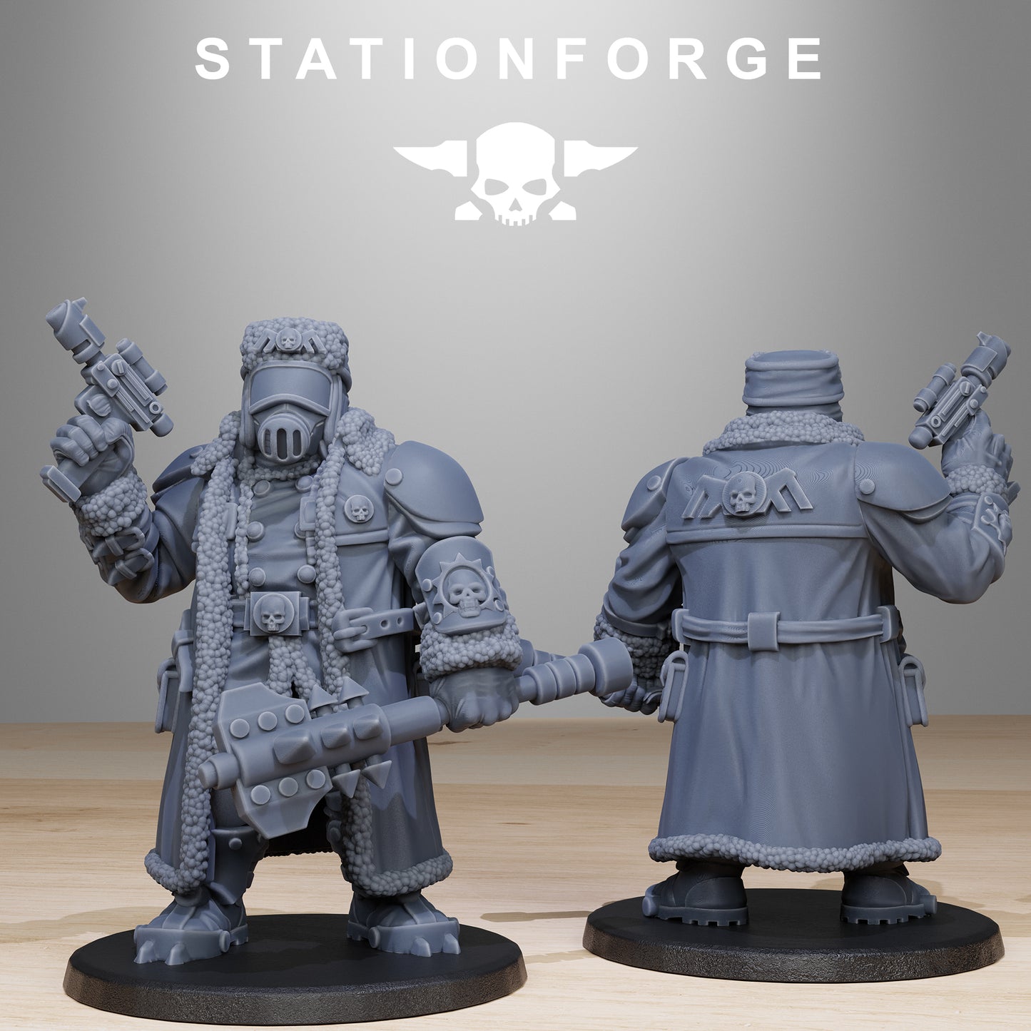 GrimGuard Frostwatch Mutants Miniatures - Station Forge Warhammer Figures