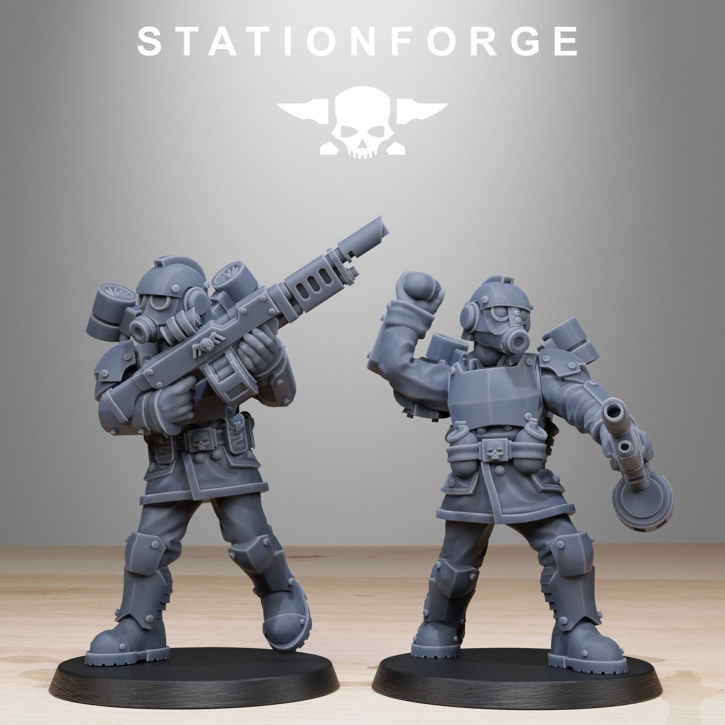 GrimGuard Aero Troopers Miniatures - Tabletop