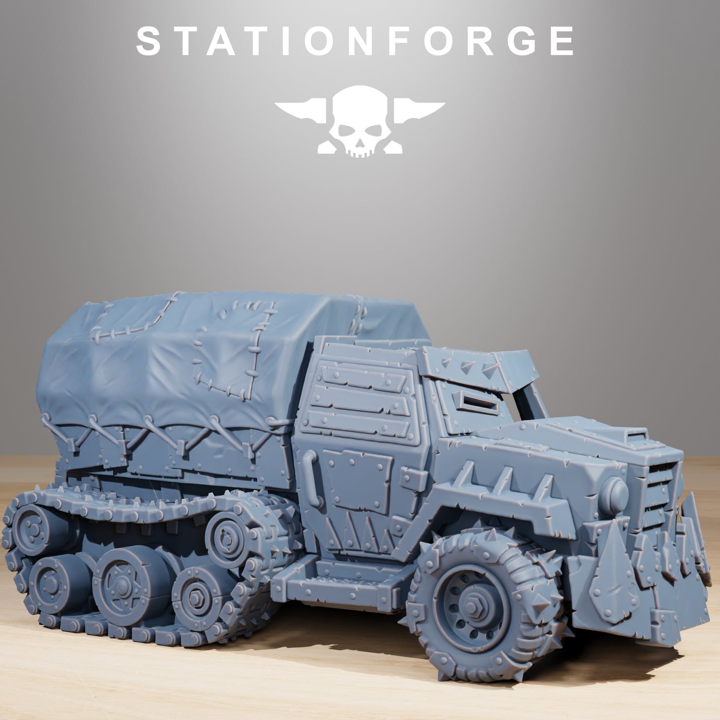 Orkaz Party/Battle Wagon from Station Forge Full Set