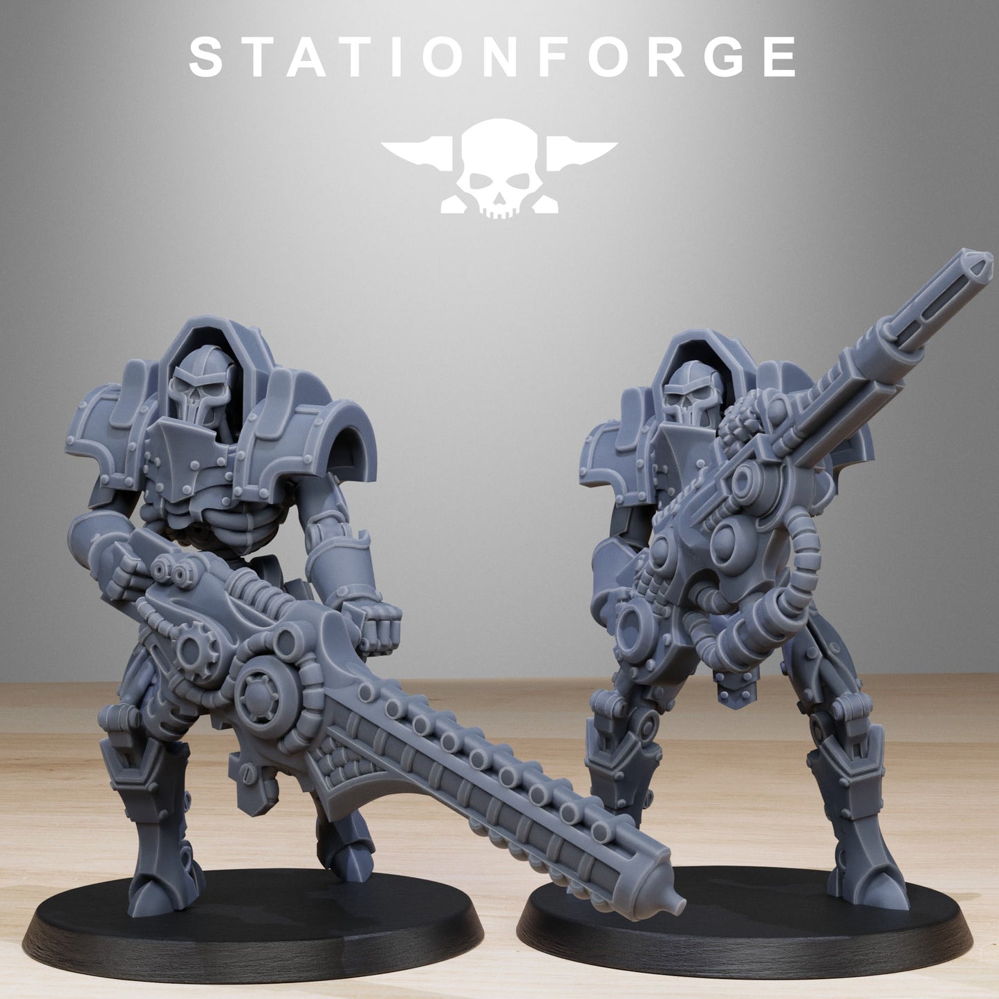 The Astronet Heavy Infantry from Station Forge 32mm