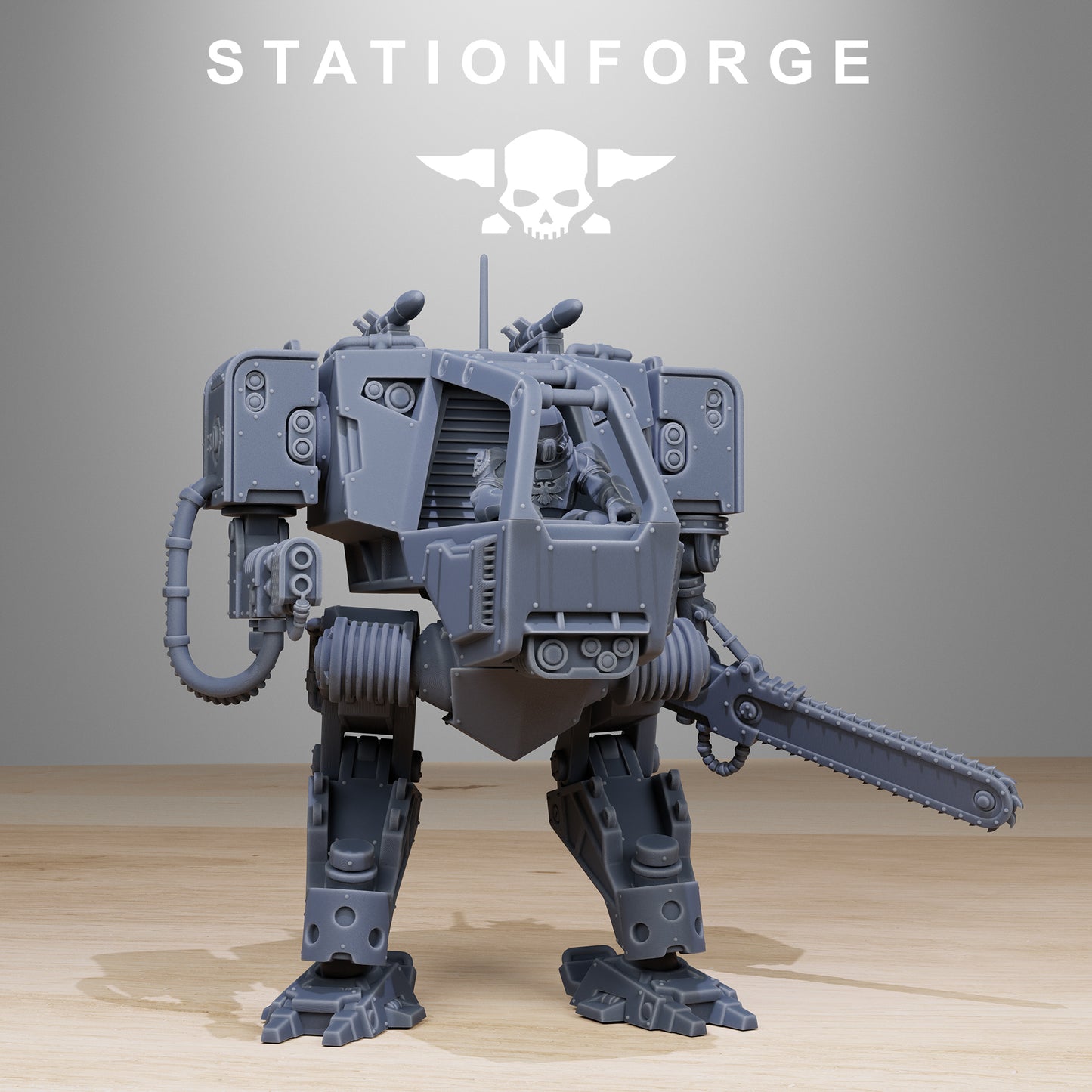 Vaskar Walker Miniature - Station Forge Figures