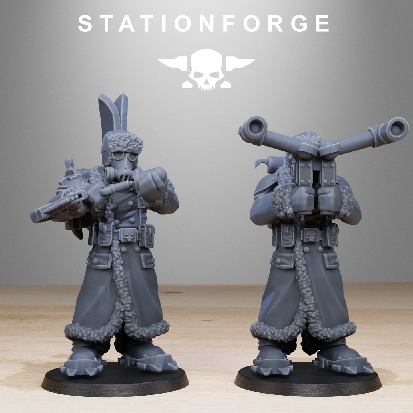 The GrimGuard Frostwatch Skiers From Station Forge