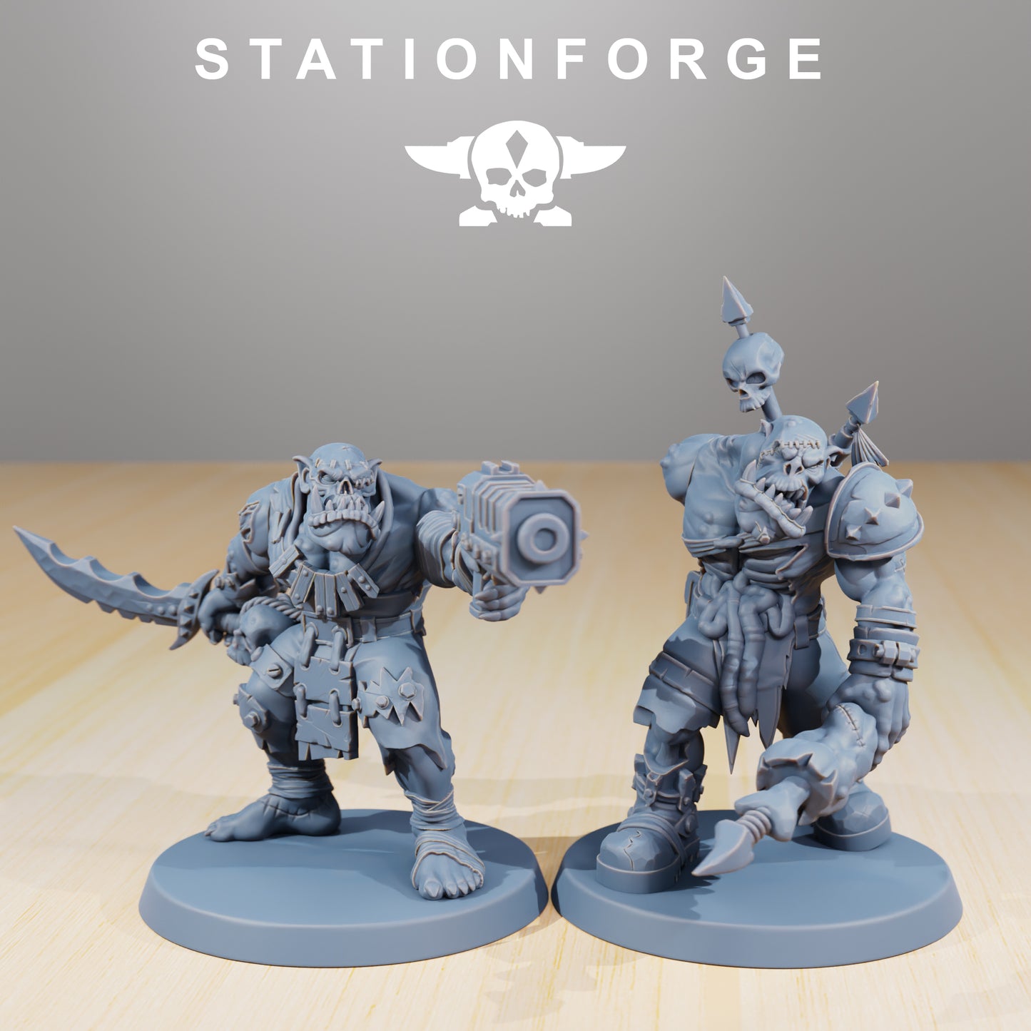 Orkaz Plauge Spredaz from Station Forge, Table top gaming.