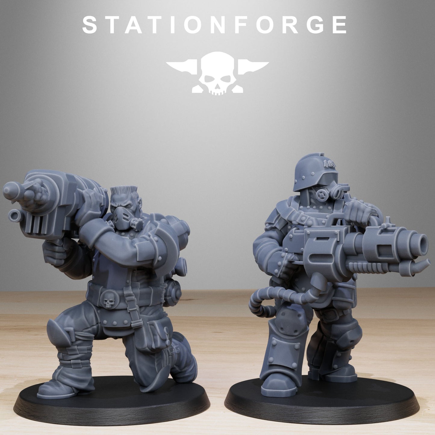 GrimGuard Armored Squad Reborn From Station Forge