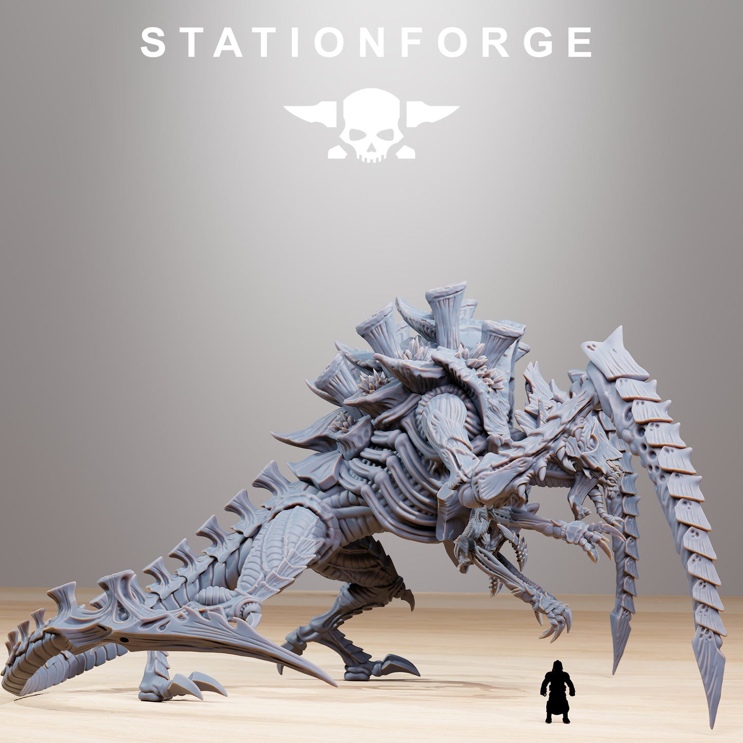 The Xenarid Queen Titan from Station Forge., Table top gaming.