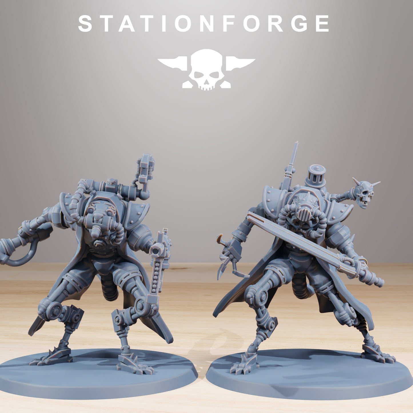 Raticus Curdsters Miniatures - Station Forge Figures