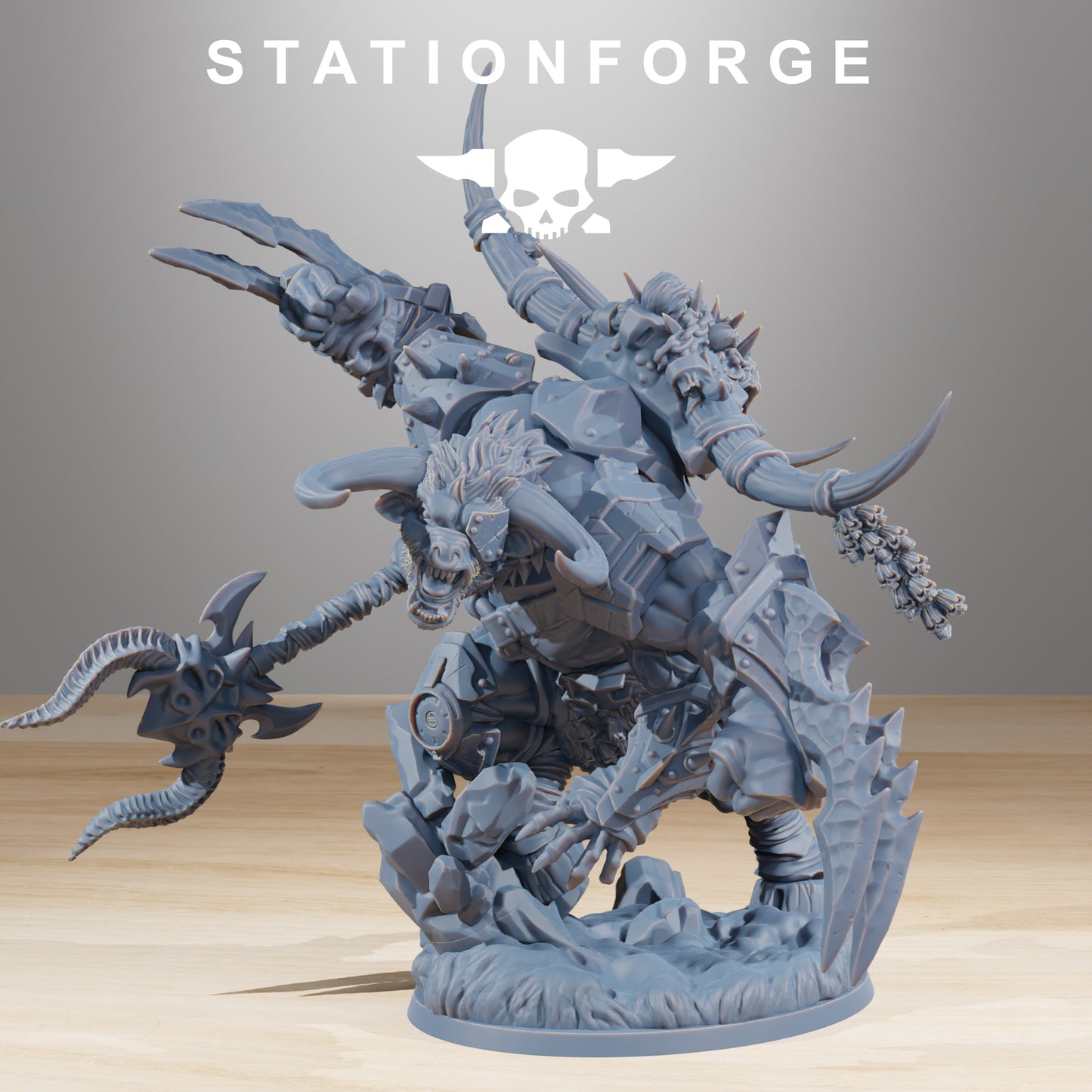 The Corrupted Beast Leader from Station Forge.