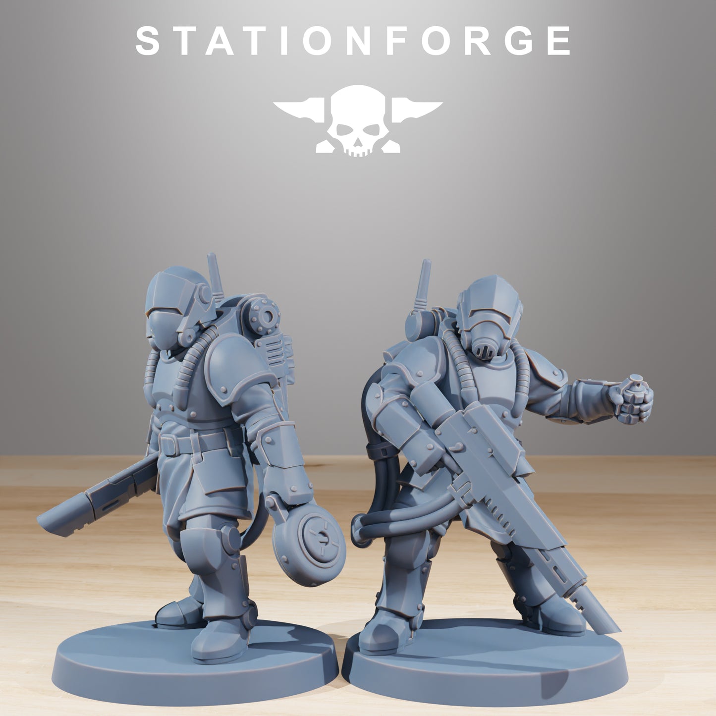 RoyalGuard Commandos Miniatures - Tabletop