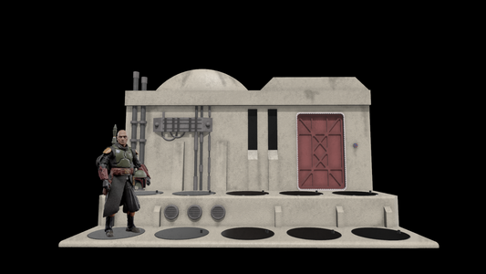 Star Wars 3D Printed Mos Eisley Riser Display for 3.75" Figures