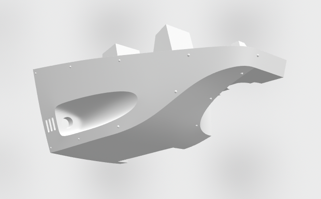 The Vaskar dropship L and R nose.