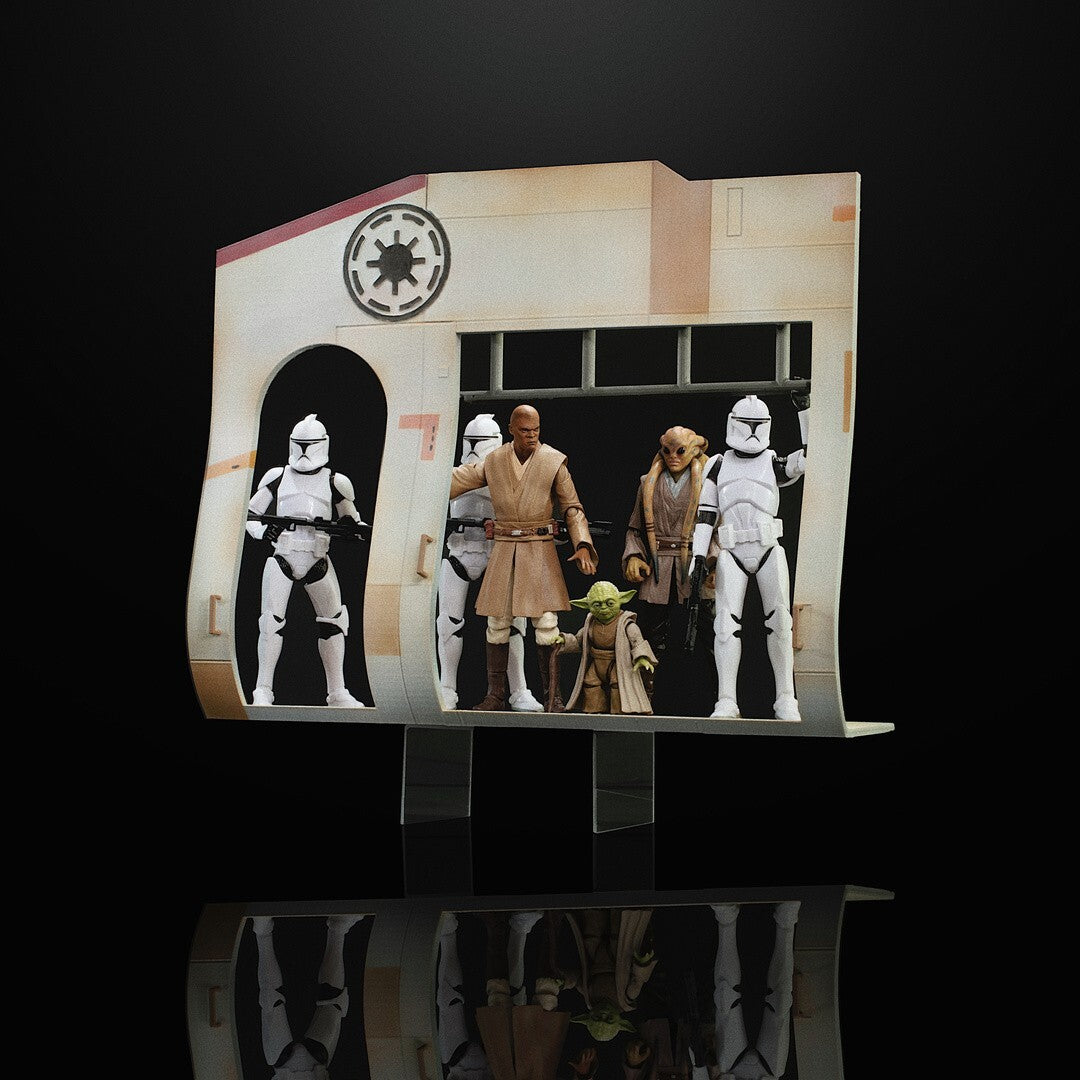3D Printed LAAT Diorama for 3.75" & 6" Star Wars Figures