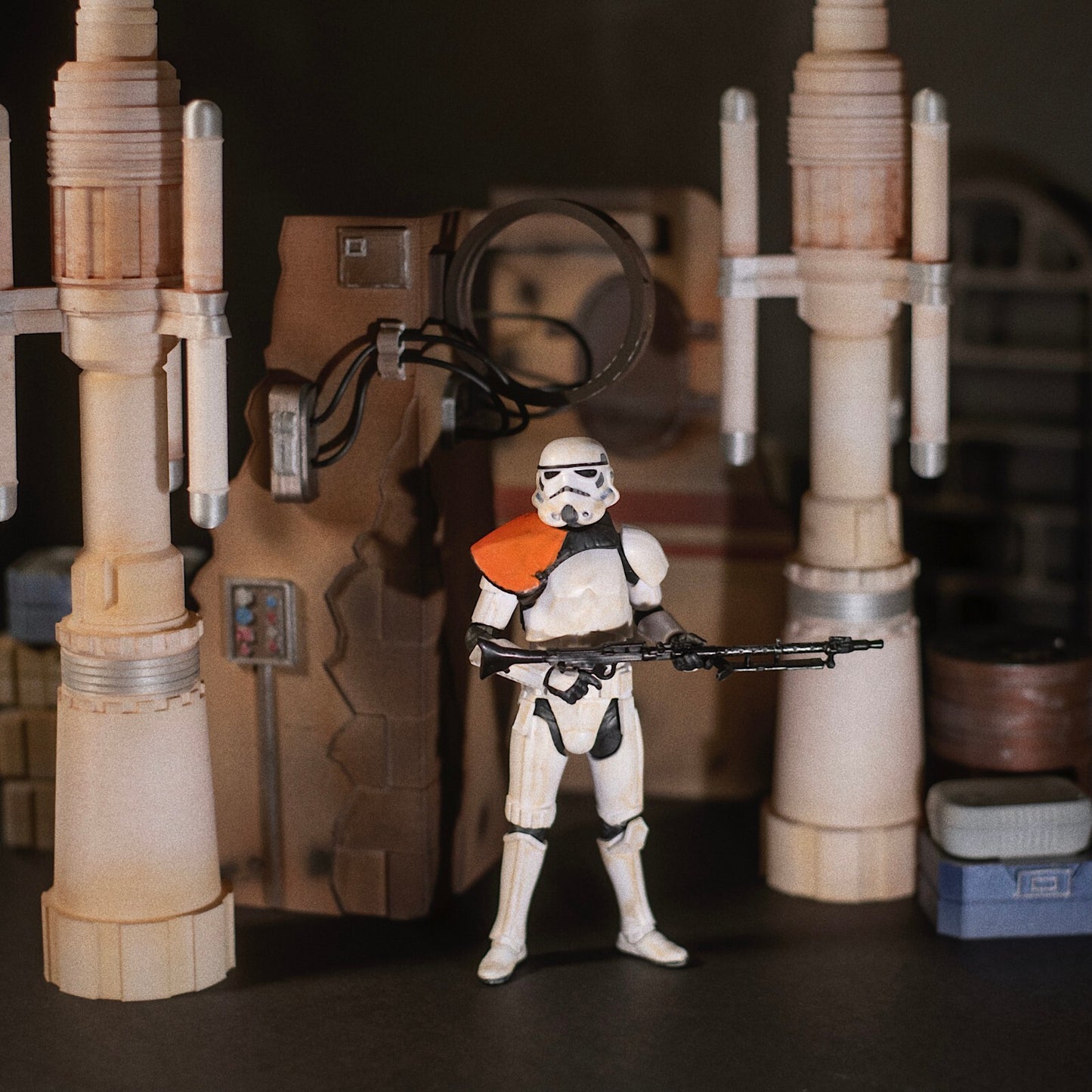 3D Printed Jedha Diorama for 3.75" & 6" Star Wars Figures