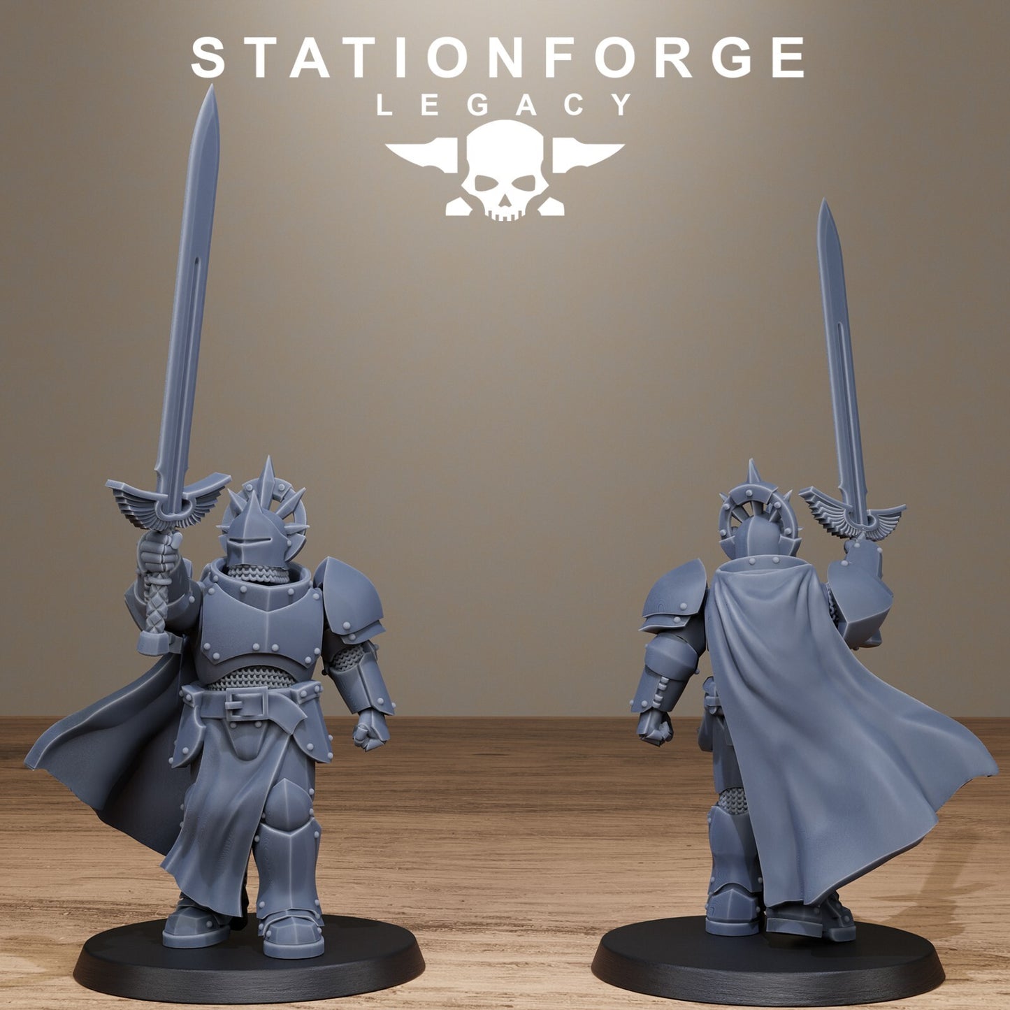 The Solaris Great Swordsmen from Station Forge Legacy INC BASES + FREE DELIVERY