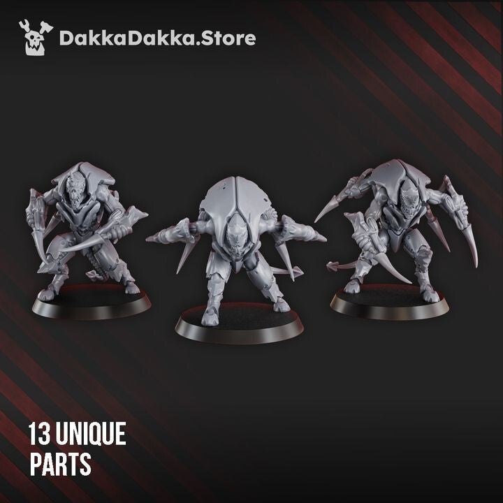Springers of the Great Harvest (Build Kit) From Dakka Dakka32mm Base Included