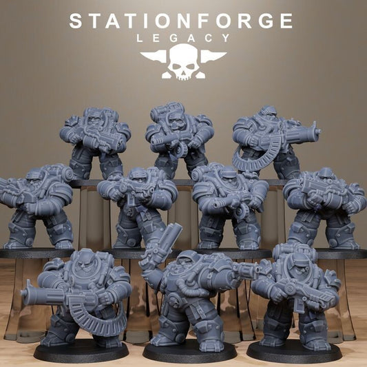 The IronVale Heavies from Station Forge Legacy INC FREE BASES + FREE DELIVERY
