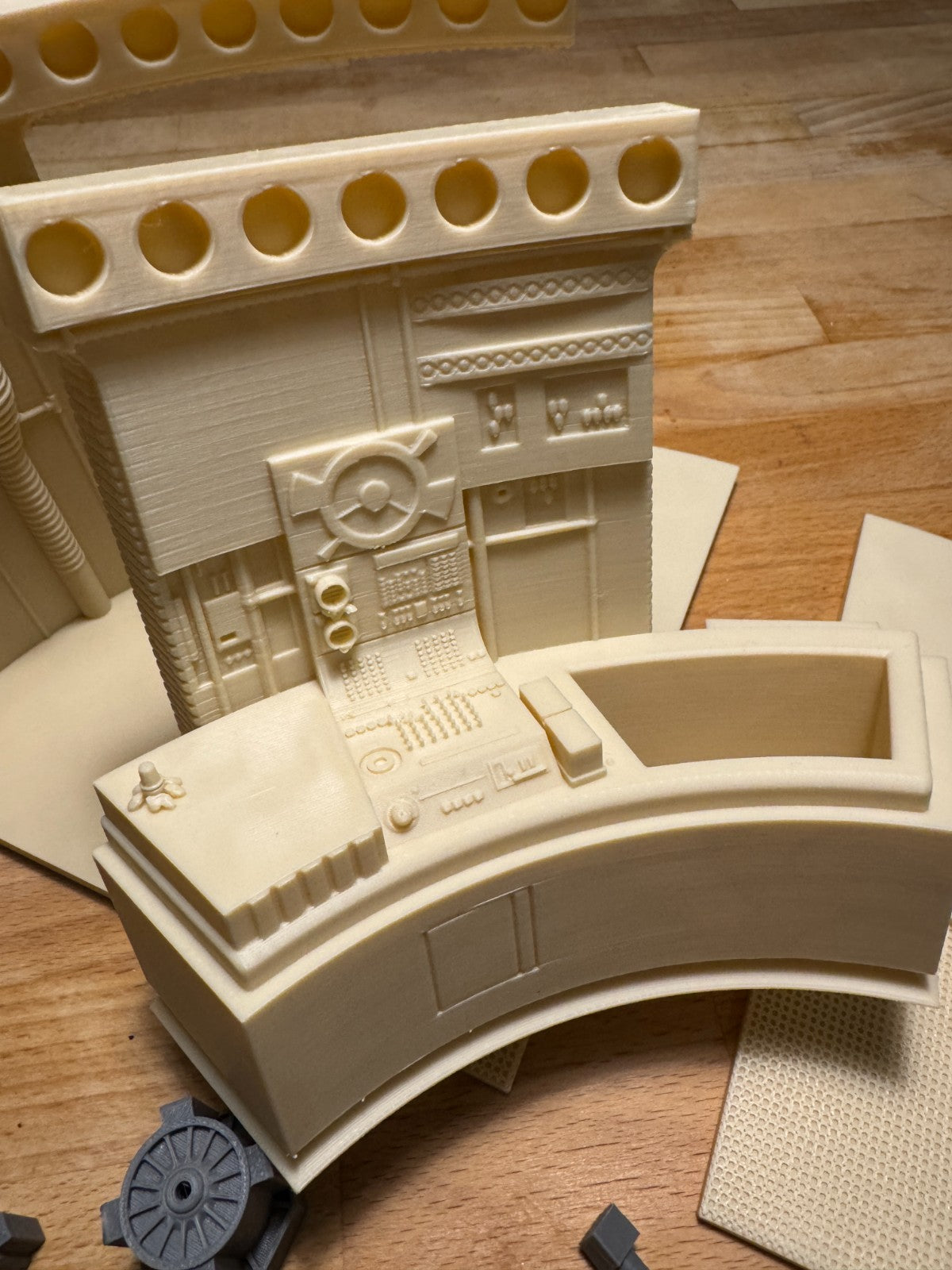 3D Printed Lars Garage Diorama for 3.75" and 6" figures