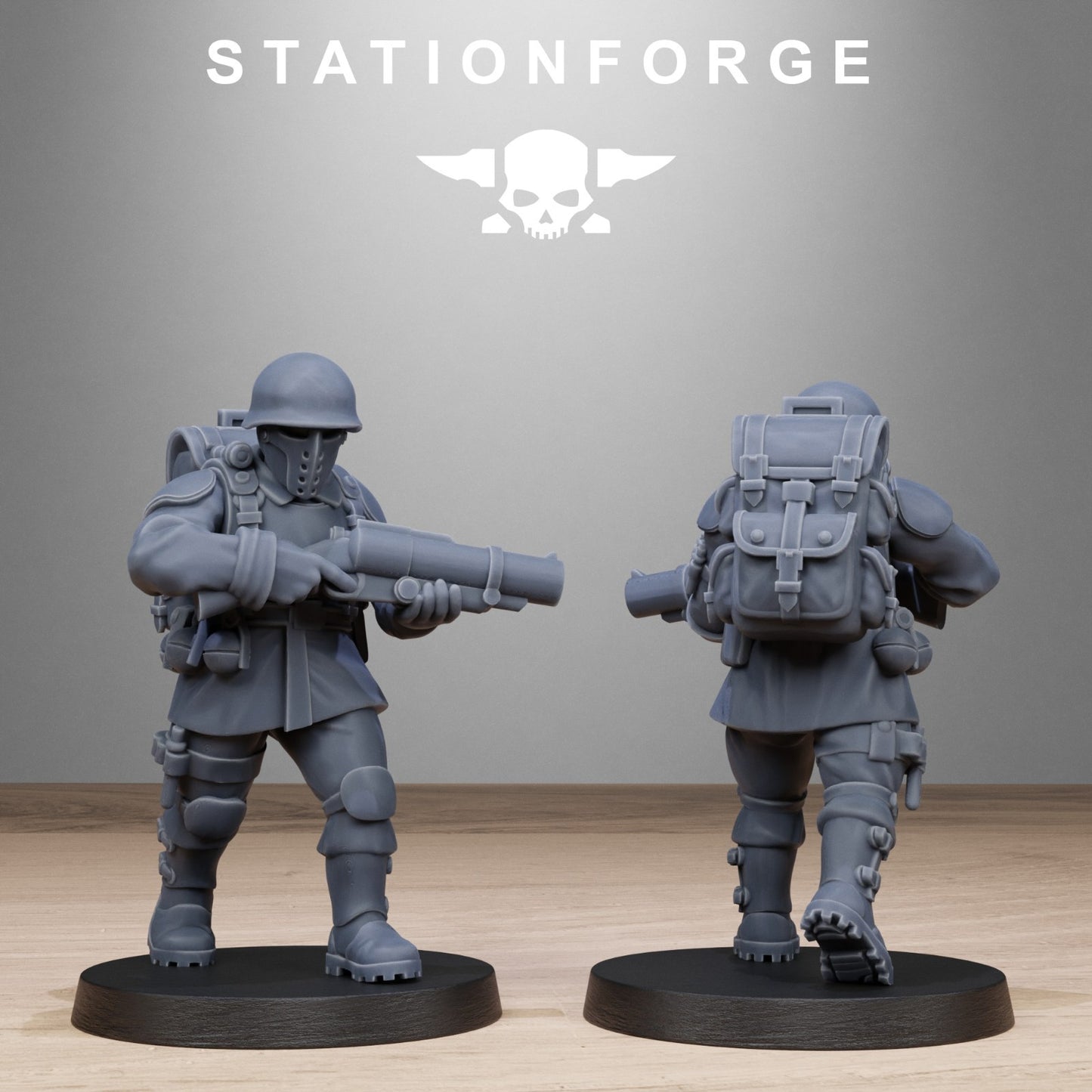 The FreeGuard Builder Kit from Station Forge 32mm. FREE BASES AND POST