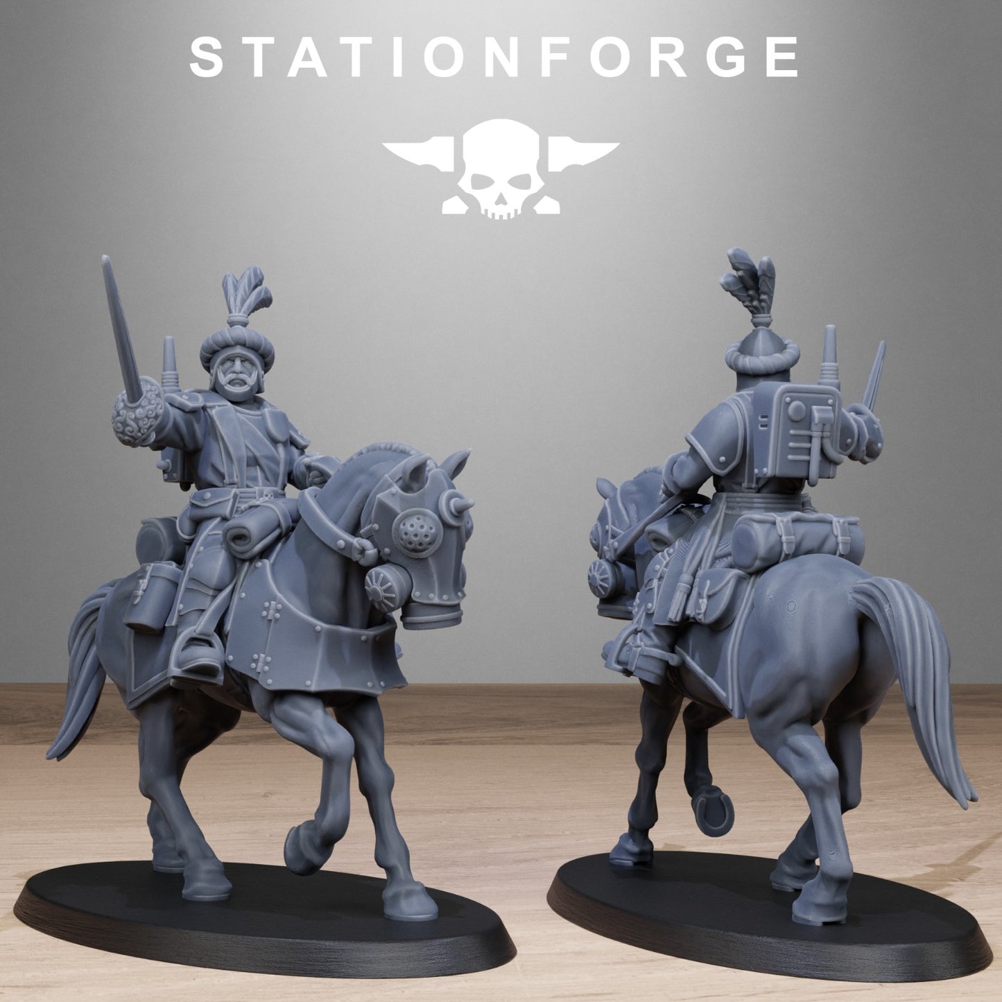 Royalguard Cavalry From Station Forge + FREE BASES & POST